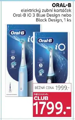 Rossmann ORAL-B elektrický zubní kartáček nabídka