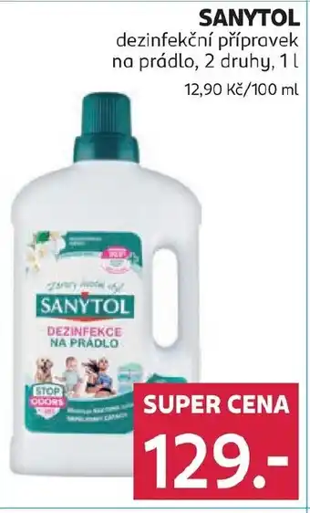 SANYTOL dezinfekční přípravek na prádlo
