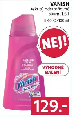Rossmann VANISH tekutý odstraňovač skvrn nabídka