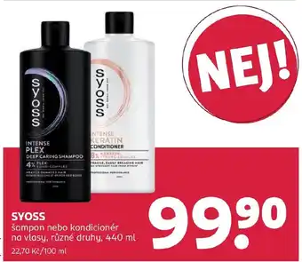 Rossmann SYOSS nabídka
