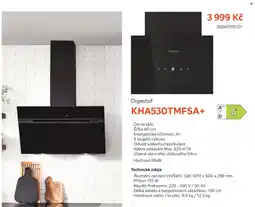Möbelix Digestoř KHA530TMFSA+ nabídka