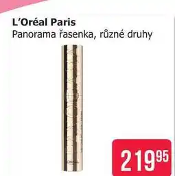Teta L'Oréal Paris Panorama řasenka, různé druhy nabídka