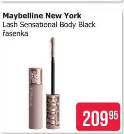 Teta Maybelline New York Lash Sensational Body Black řasenka nabídka
