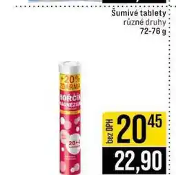 Jip Šumivé tablety různé druhy nabídka