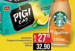 Jip Starbucks Frappuccino ledová káva caramel nabídka