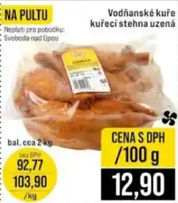 Jip Vodňanské kuře kuřecí stehna uzená nabídka
