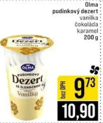Jip Olma pudinkový dezert nabídka