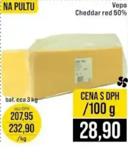 Jip Vepo Cheddar red 50% nabídka