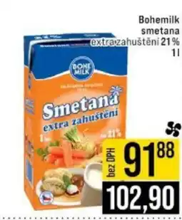 Jip Bohemilk smetana extrazahuštění 21% nabídka