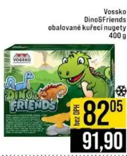 Jip Vossko Dino&Friends obalované kuřecí nugety nabídka