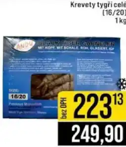 Jip Krevety tygří celé(16/20) nabídka