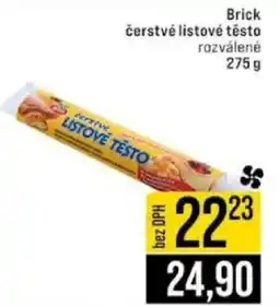 Jip Brick čerstvé listové těsto rozválené nabídka