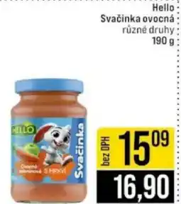 Jip Hello Svačinka ovocná nabídka
