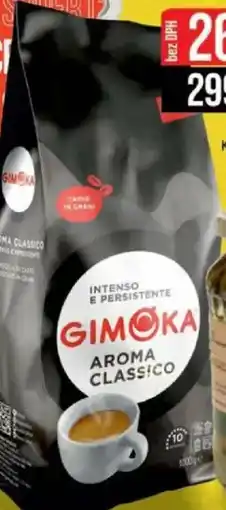 Jip Gimoka zrnková káva Gran Festa Dolcevita Aroma Classico nabídka