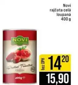 Jip Novi rajčata celá loupaná nabídka