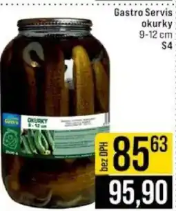 Jip Gastro Servis okurky 9-12 cm nabídka