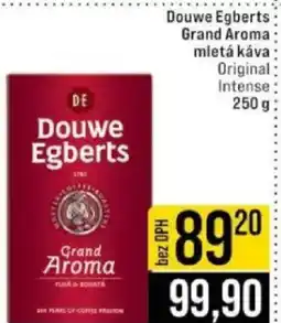 Jip Douwe Egberts Grand Aroma mletá káva Original Intense nabídka