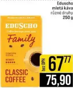 Jip Eduscho mletá káva nabídka