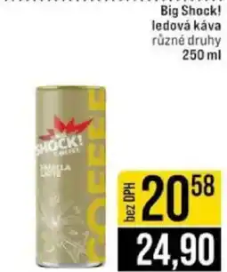 Jip Big Shock! ledová káva nabídka