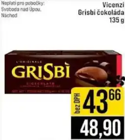 Jip Vicenzi Grisbi čokoláda nabídka