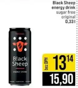 Jip Black Sheep energy drink nabídka