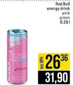 Jip Red Bull energy drink pink green nabídka