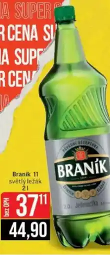 Jip Braník 11 světlý ležák nabídka