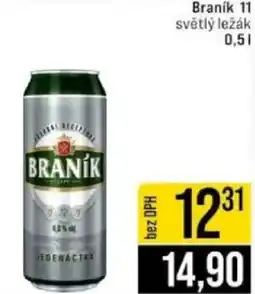 Jip Braník 11 světlý ležák nabídka