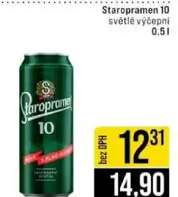 Jip Staropramen 10 světlé výčepní nabídka