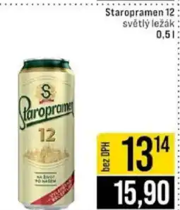 Jip Staropramen 12 světlý ležák nabídka