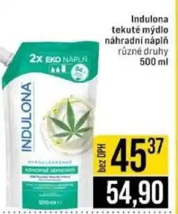 Jip Indulona tekuté mýdlo náhradní náplň nabídka