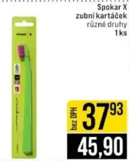 Jip Spokar X zubní kartáček nabídka