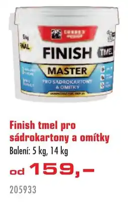 Uni Hobby Finish tmel pro sádrokartony a omítky nabídka