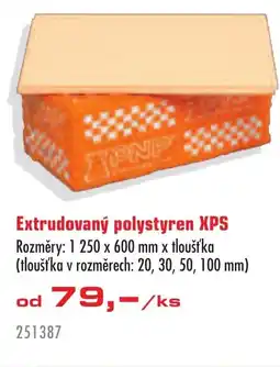 Uni Hobby Extrudovaný polystyren XPS nabídka