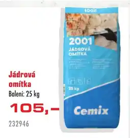 Uni Hobby Jádrová omítka nabídka