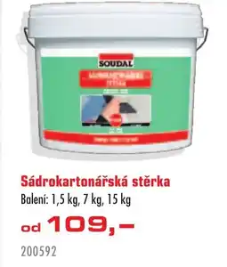 Uni Hobby Sádrokartonářská stěrka nabídka