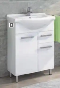 Uni Hobby Skříňka s umyvadlem, bílá nabídka