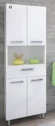 Uni Hobby Skříňka vysoká, bílá nabídka