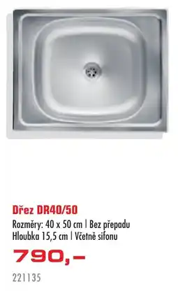 Uni Hobby Dřez DR40/50 nabídka