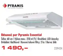 Uni Hobby Odsavač par Pyramis Essential nabídka