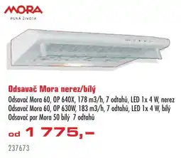 Uni Hobby Odsavač Mora nerez/bílý nabídka