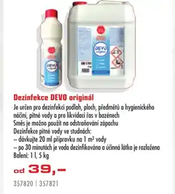Uni Hobby Dezinfekce DEVO originál nabídka