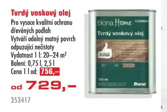 Tvrdý voskový olej