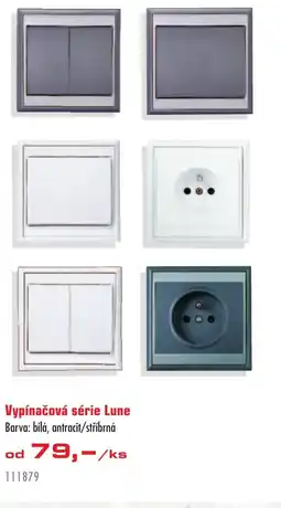 Uni Hobby Vypínačová série Lune nabídka