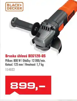 Uni Hobby BLACK+ DECKER Bruska úhlová BEG120-QS nabídka