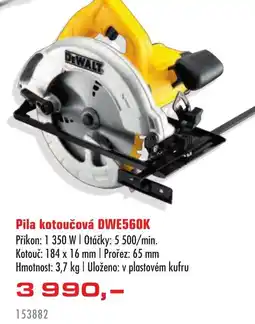 Uni Hobby DEWALT Pila kotoučová DWE560K nabídka