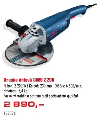 Uni Hobby BOSCH Bruska úhlová GWS 2200 nabídka