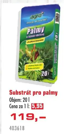 Uni Hobby Substrát pro palmy nabídka