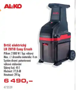 Uni Hobby AL-KO Drtič elektrický LH 2810 Easy Crush nabídka