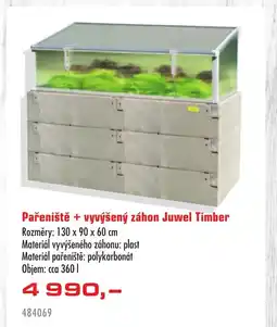 Uni Hobby Pařeniště + vyvýšený záhon Juwel Timber nabídka